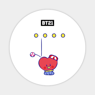 bt21 bts exclusive design 100 Magnet